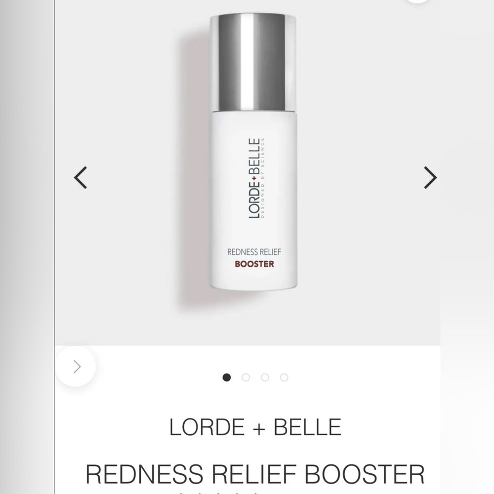 Lorde + Belle Redness Relief Booster - White and Silver